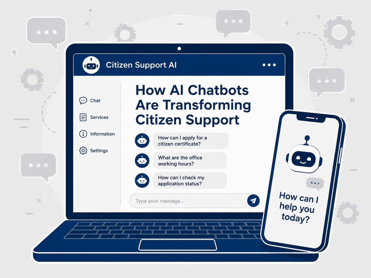 How AI Chatbots Are Transforming Citizen Support Services